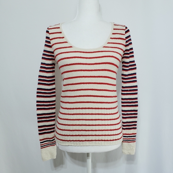 Madewell Stillman Pullover Sweater in Stripe Mix - Picture 4 of 8